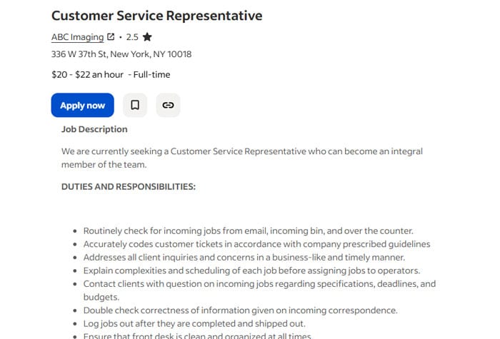 Customer Service Resume Objective