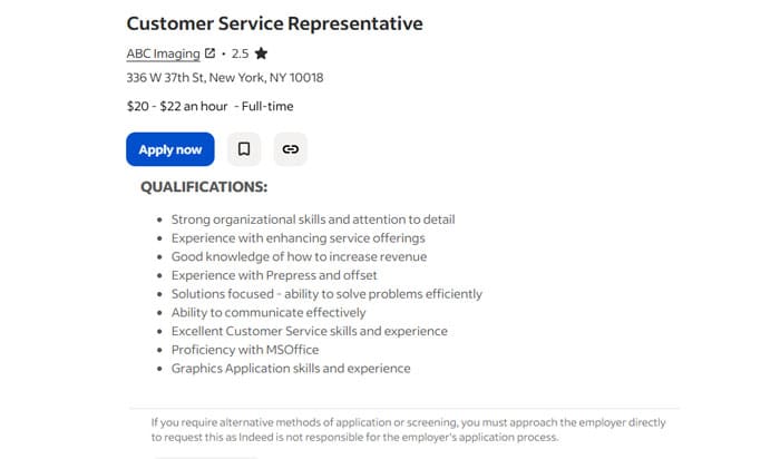 Customer service resume objective