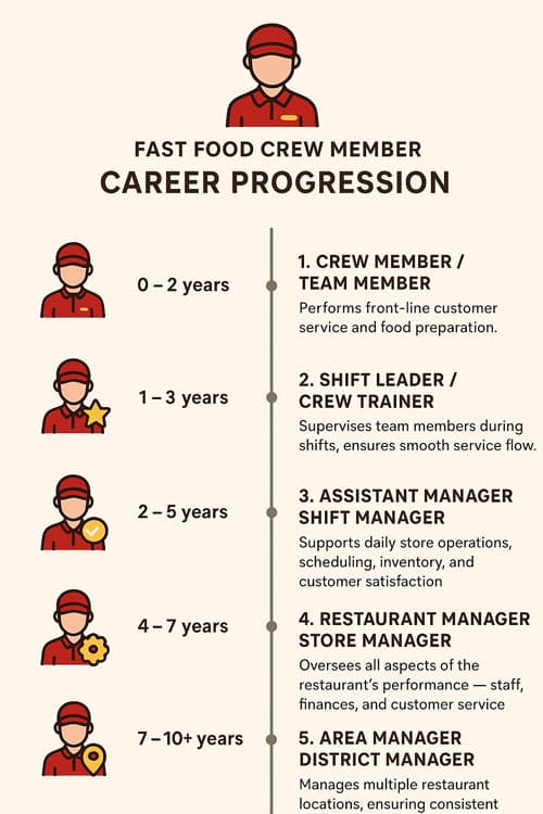 Fast Food Crew Member Career
