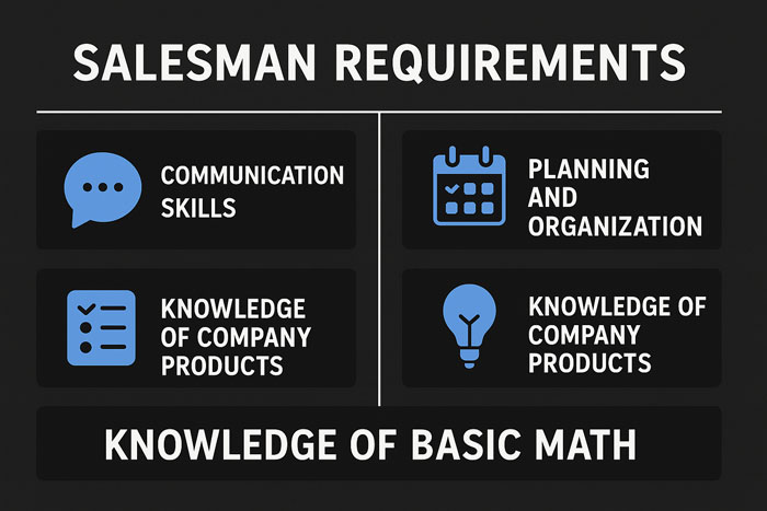 Salesman Requirements